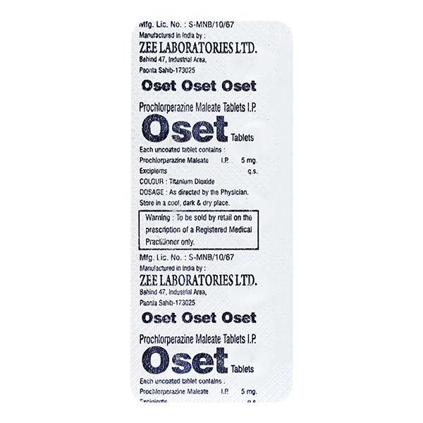 OSET 5mg Tablet 10's