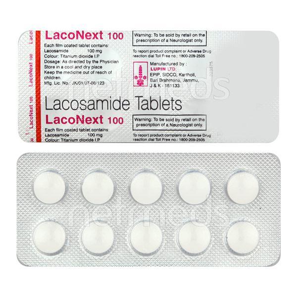 Laconext 100mg Tablet 10'S Price, Uses, Side effects, Substitutes | Netmeds