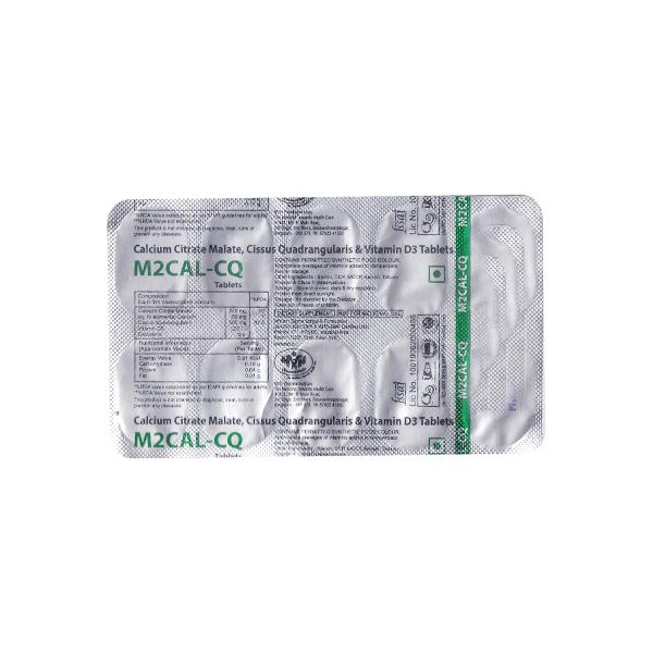 M2CAL CQ Tablet 10's Price, Uses, Side effects, Substitutes | Netmeds