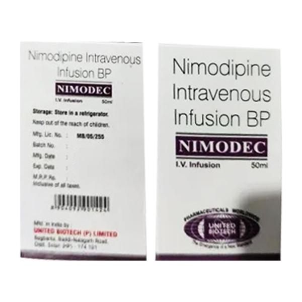 NIMODEC 10mg Infusion 50ml