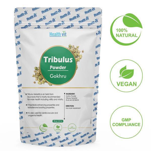 Healthvit Natural Tribulus (Gokhru) Powder 100 GM