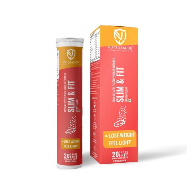 Buy Nutrileague Slim Fit Effervescent Tablet 20's Online at Best