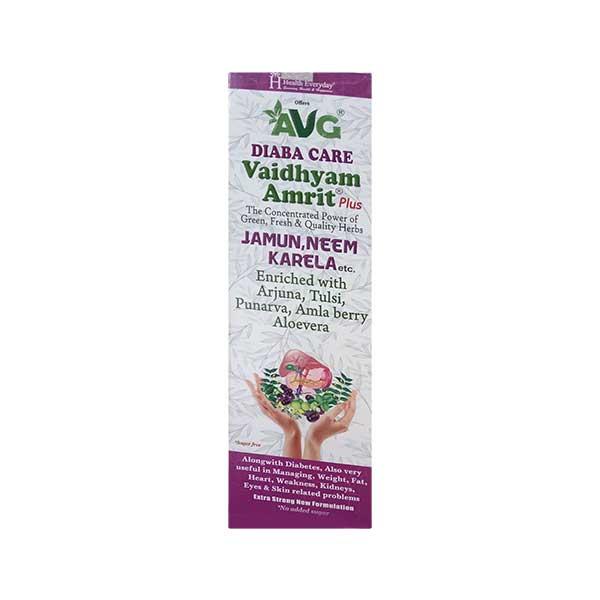 AVG Diaba Care Vaidyam Amrit Plus Juice 500 ml
