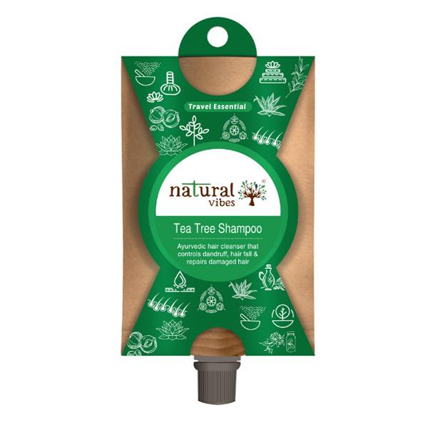 Buy Natural Vibes Ayurvedic Tea Tree Shampoo 30 ml Online at Discounted ...