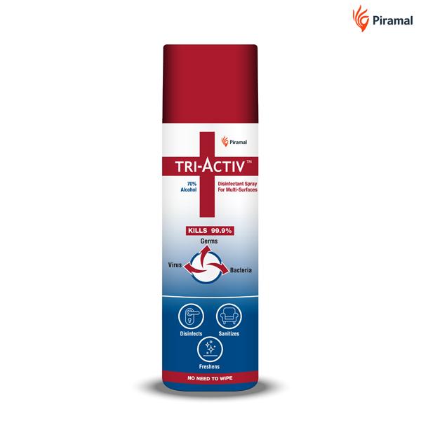 Buy Tri-Activ Disinfectant Spray for Multi-Surfaces 230 ml Online at ...