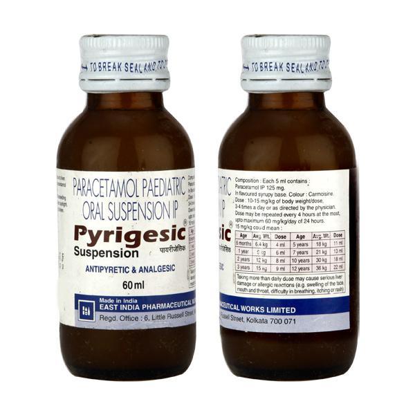 Pyrigesic Suspension 60ml