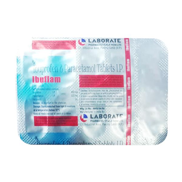 IBUFLAM Tablet 10's Price, Uses, Side effects, Substitutes | Netmeds