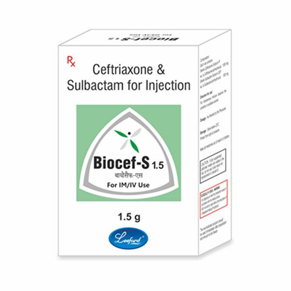 Biocef S 1.5gm Injection 1'S