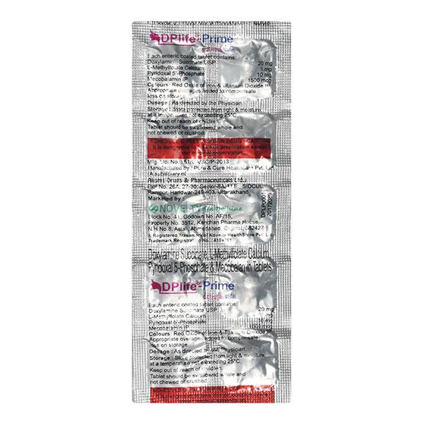 Dplife Prime Tablet 10's Price, Uses, Side effects | Netmeds