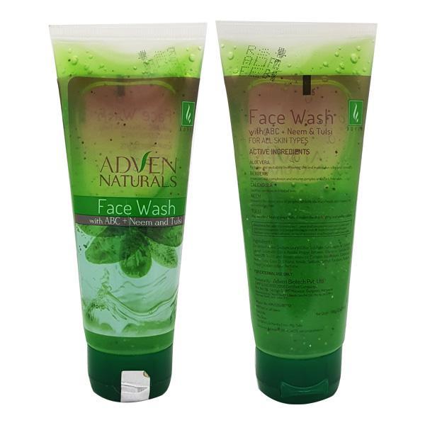 Adven Natural with ABC+ Neem and Tulsi Face Wash 100 gm