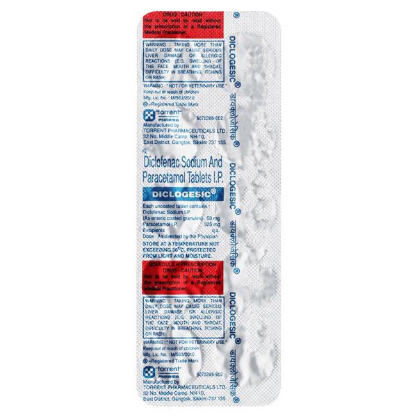 Diclogesic Tablet 10'S Price, Uses, Side effects, Substitutes | Netmeds
