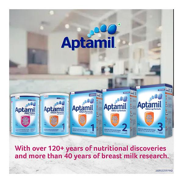 Buy Aptamil Preterm Powder 400 gm (Tin) Online at Best Price Netmeds