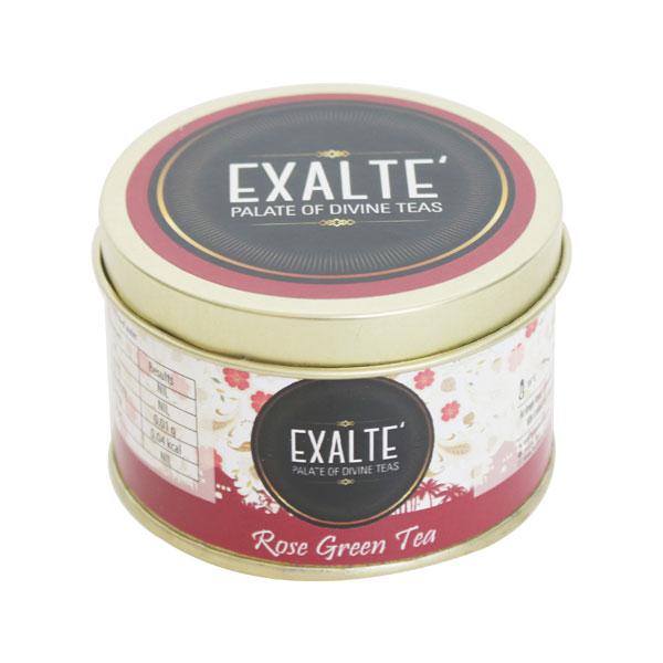 Buy Exalte Rose Green Tea Leaves 25 gm Online at Discounted Price | Netmeds