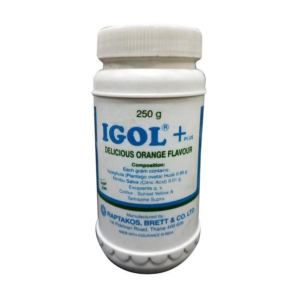 Igol Plus Delicious Orange Lemon Flavour Powder 250gm Price, Uses, Side ...