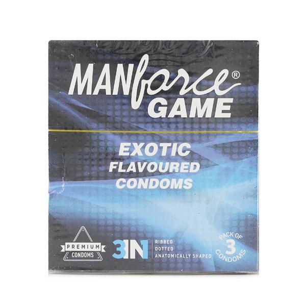 Manforce Game Condoms - Exotic Flavoured 3's Online at Discounted Price ...