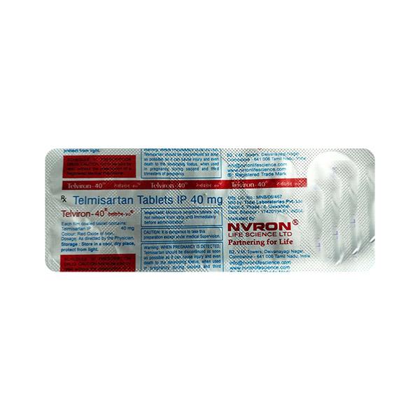 TELVIRON 40mg Tablet 10's