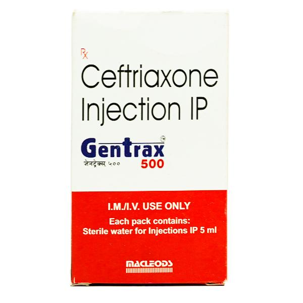 Gentrax 500mg Injection 1's