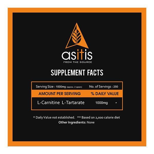 asitis l carnitine powder Buy AS-IT-IS Nutrition L-Carnitine L-Tartarate (Energy & Performance) Powder  250 gm Online at Discounted Price