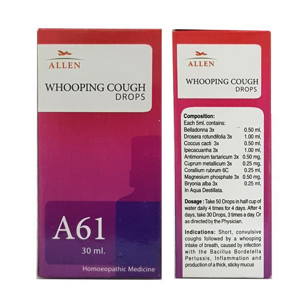 Allen A61 Whooping Cough Drops 30 ml online at best price-Homeopathy