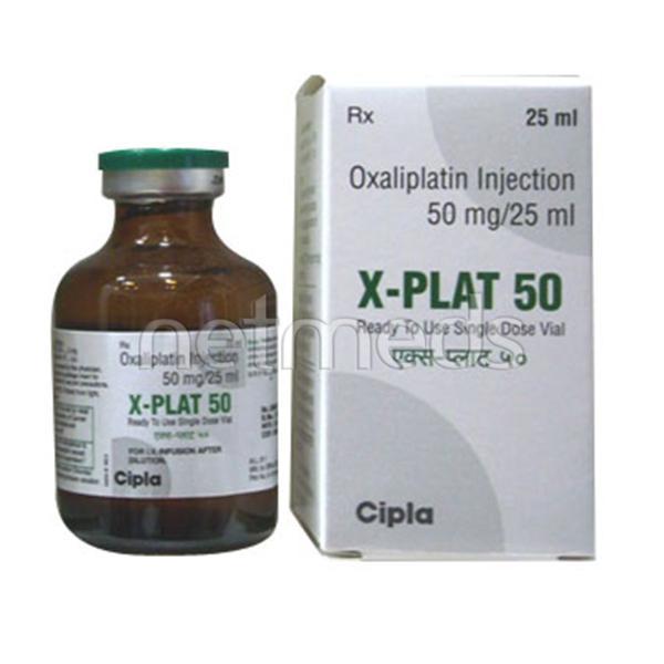 X-Plat 50mg Injection 25ml
