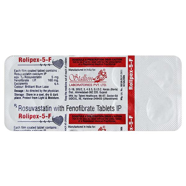 ROLIPEX F5 Tablet 10's Price, Uses, Side effects, Substitutes | Netmeds