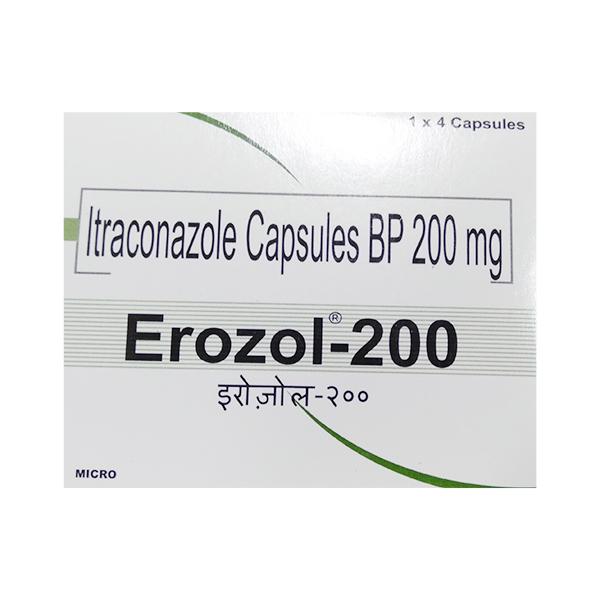 EROZOL 200 Capsule 4's