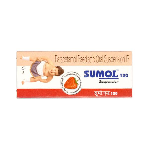 Sumo L 120 Strawberry Flavour Suspension 60ml (N)