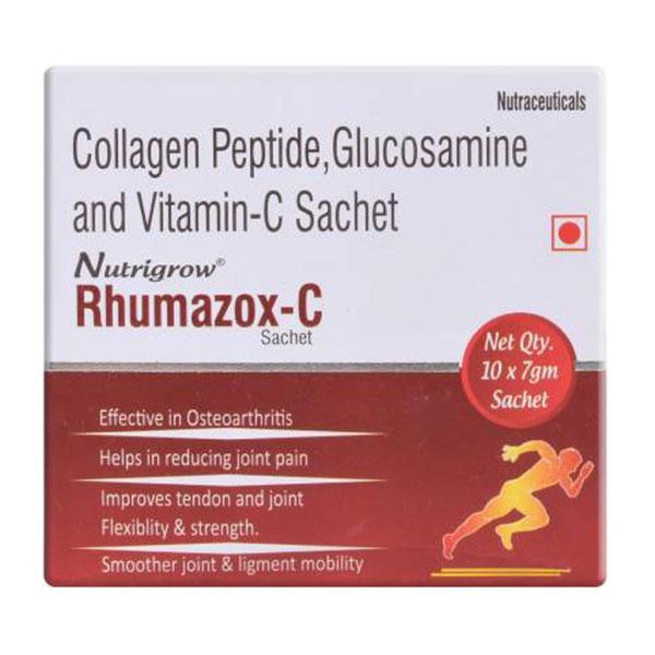 Buy Nutrigrow Rhumazox-C Sachet (Pack of 10 x 7 gm) Online at ...