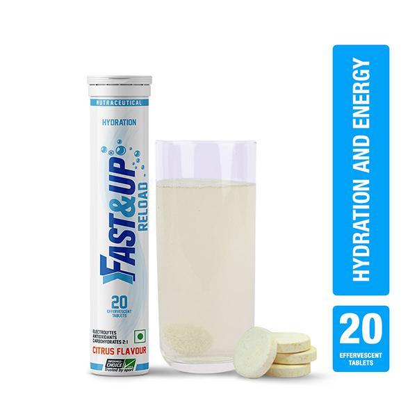 Buy Fast&Up Reload Hydration Health Supplement - Citrus Flavour 20's ...