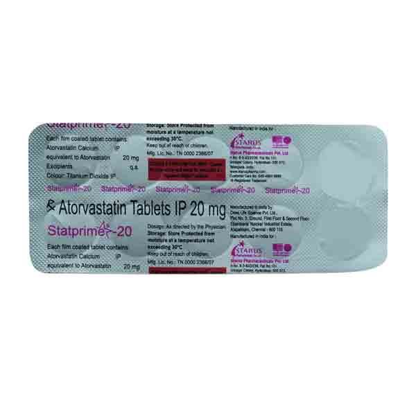 STATPRIME 20mg Tablet 10's