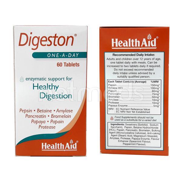 Healthaid Digeston Papaya Digestive Enzymes Tablet 60 S Online At