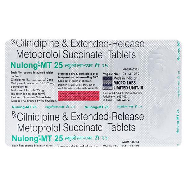 NULONG MT 25 Tablet 10's