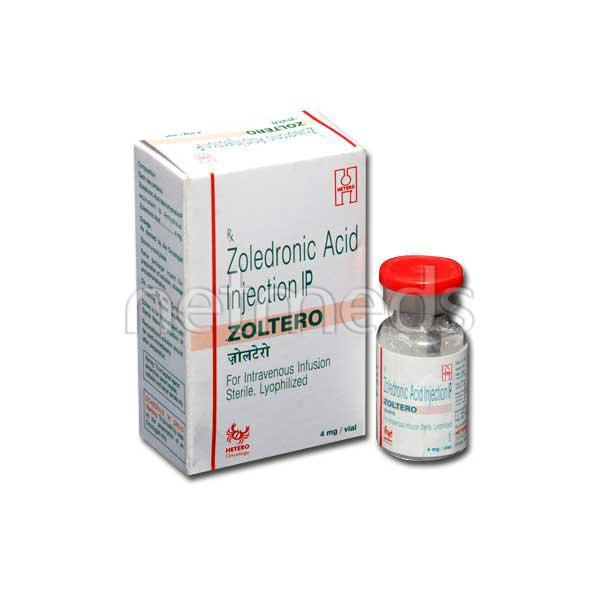 Zoltero 4mg Injection 1'S