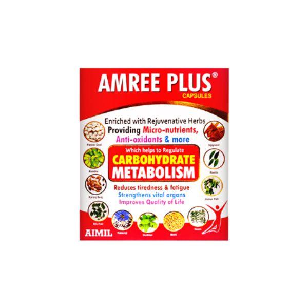 Buy Aimil Amree Plus Capsule (Pack of 2 x 20's) Online at Discounted ...