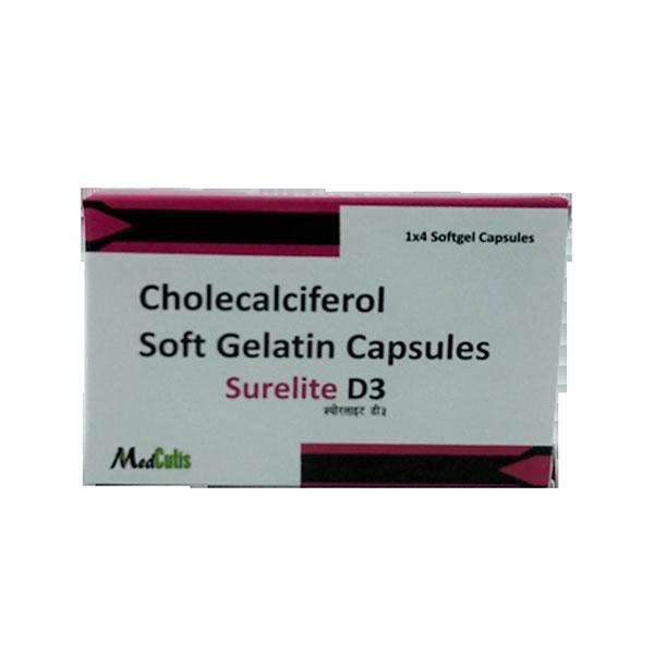 SURELITE D3 Capsule 4's