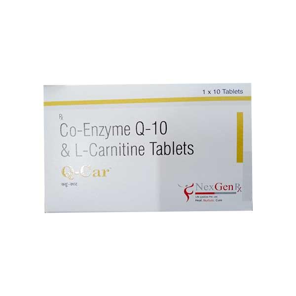 Q CAR Tablet 10's Price, Uses, Side effects, Substitutes | Netmeds