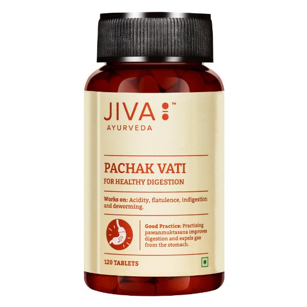 Jiva Ayurveda Pachak Vati Tablet 120's Online at Discounted Price | Netmeds