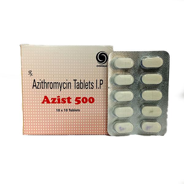 AZIST 500 Tablet 10's