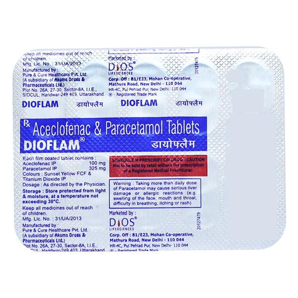 DIOFLAM Tablet 10's