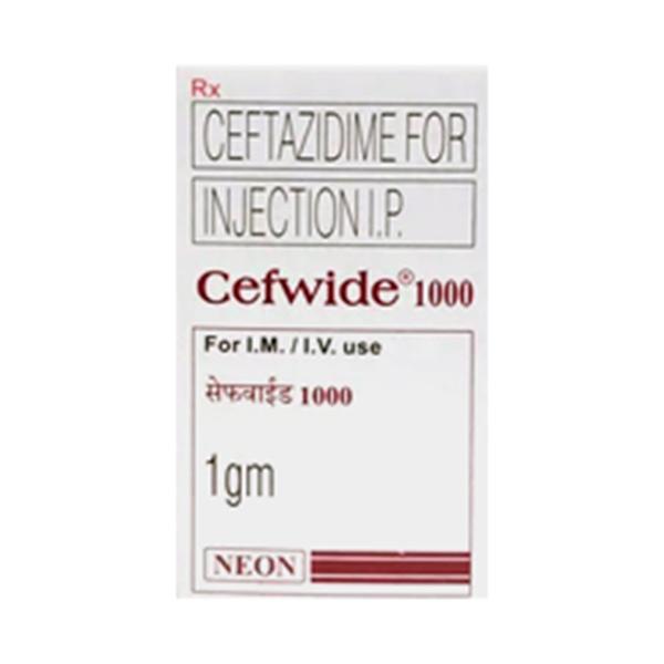 Cefwide 1000mg Injection 1'S