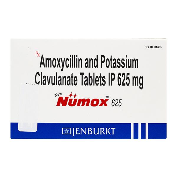 NUMOX 625mg Tablet 10's