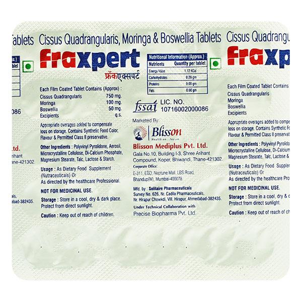 FRAXPERT Tablet 15's Price, Uses, Side effects, Substitutes | Netmeds