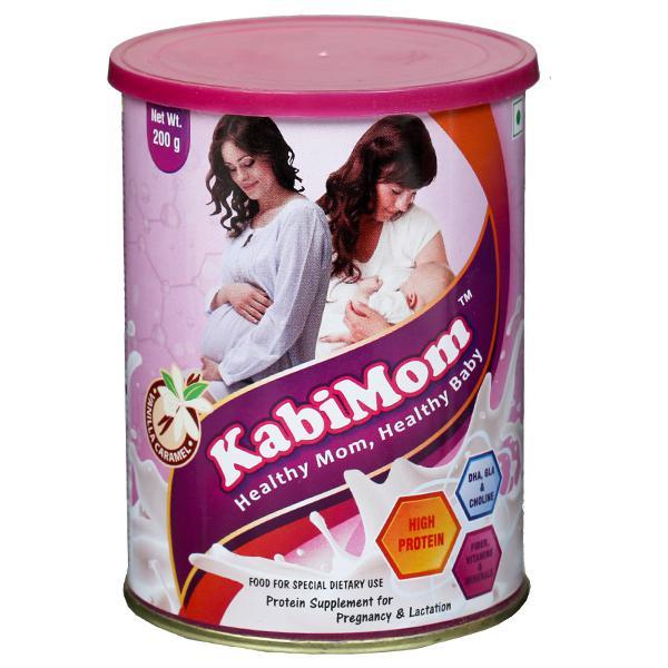 KabiMom Protein Supplement Powder - Vanilla Caramel Flavour 200 gm ...