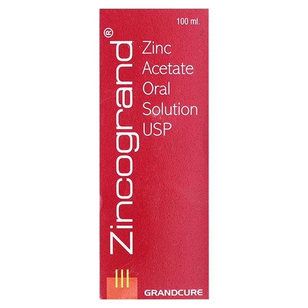 ZINCOGRAND Syrup 100ml Price, Uses, Side effects, Substitutes | Netmeds