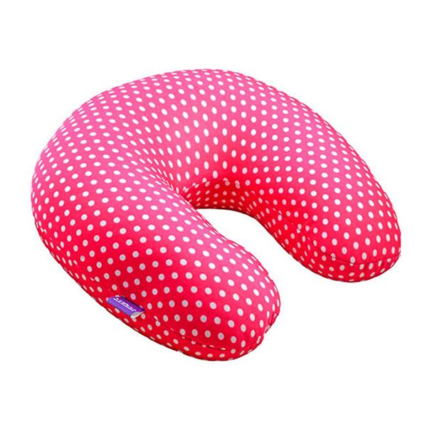 Buy VIAGGI Microbead U Shape Travel Neck Pillow Pink Mini Dot