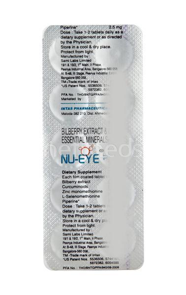 NU Eye Tablet 10'S