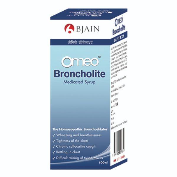 Buy BJain Omeo Broncholite Medicated Syrup 100 ml Online at Discounted ...