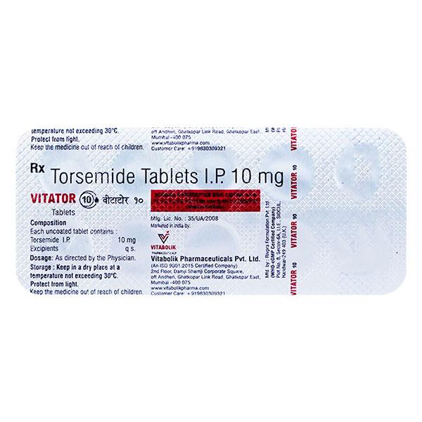 VITATOR 10mg Tablet 10's