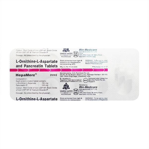 hepamerz tablet
