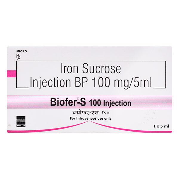 Biofer S 100mg Injection 5ml